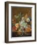 Still Life with Flowers and Fruit-Jan van Huysum-Framed Giclee Print