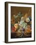 Still Life with Flowers and Fruit-Jan van Huysum-Framed Premium Giclee Print