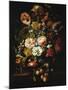 Still Life with Flowers and Fruit-Rachel Ruysch-Mounted Giclee Print