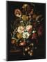 Still Life with Flowers and Fruit-Rachel Ruysch-Mounted Giclee Print