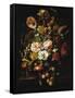 Still Life with Flowers and Fruit-Rachel Ruysch-Framed Stretched Canvas