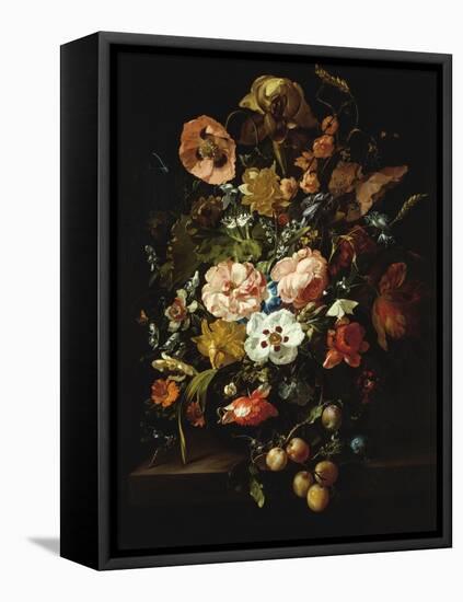 Still Life with Flowers and Fruit-Rachel Ruysch-Framed Stretched Canvas