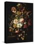 Still Life with Flowers and Fruit-Rachel Ruysch-Stretched Canvas