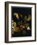 Still Life with Flowers and Fruit-Caravaggio-Framed Giclee Print