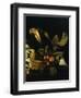 Still Life with Flowers and Fruit-Caravaggio-Framed Giclee Print