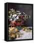 Still Life with Flowers and Fruit-Claude Monet-Framed Stretched Canvas