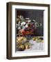 Still Life with Flowers and Fruit-Claude Monet-Framed Giclee Print