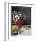 Still Life with Flowers and Fruit-Claude Monet-Framed Giclee Print