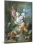 Still Life with Flowers and Fruit-Alexandre Couder-Mounted Giclee Print