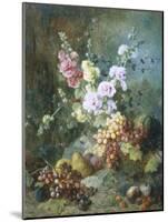 Still Life with Flowers and Fruit-Alexandre Couder-Mounted Giclee Print