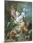 Still Life with Flowers and Fruit-Alexandre Couder-Mounted Giclee Print
