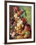 Still Life with Flowers and Fruit-Jan van Os-Framed Giclee Print