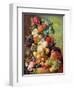 Still Life with Flowers and Fruit-Jan van Os-Framed Giclee Print