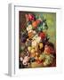 Still Life with Flowers and Fruit-Jan van Os-Framed Giclee Print