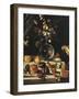 Still Life with Flowers and Fruit-Caravaggio-Framed Giclee Print