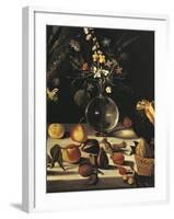 Still Life with Flowers and Fruit-Caravaggio-Framed Giclee Print