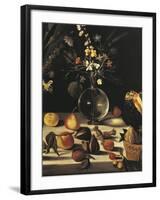 Still Life with Flowers and Fruit-Caravaggio-Framed Giclee Print