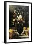 Still Life with Flowers and Fruit-Caravaggio-Framed Giclee Print