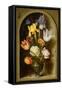Still Life with Flowers and Insects-Ambrosius The Elder Bosschaert-Framed Stretched Canvas