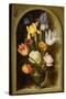 Still Life with Flowers and Insects-Ambrosius The Elder Bosschaert-Stretched Canvas