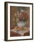 Still Life with Flowers and Prickly Pears, c.1885-Pierre Auguste Renoir-Framed Giclee Print