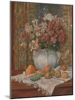 Still Life with Flowers and Prickly Pears, c.1885-Pierre Auguste Renoir-Mounted Giclee Print