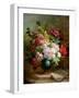 Still Life with Flowers and Sheet Music-Emile Henri Brunner-lacoste-Framed Giclee Print