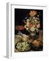 Still Life with Flowers and Snack, C1630-C1635-Georg Flegel-Framed Giclee Print