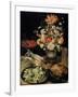 Still Life with Flowers and Snack, C1630-C1635-Georg Flegel-Framed Giclee Print