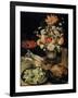 Still Life with Flowers and Snack, C1630-C1635-Georg Flegel-Framed Giclee Print