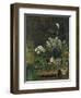 Still-Life with Flowers (Arum and Green House Plants), 1864-Pierre-Auguste Renoir-Framed Giclee Print