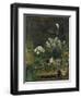 Still-Life with Flowers (Arum and Green House Plants), 1864-Pierre-Auguste Renoir-Framed Giclee Print