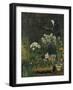 Still-Life with Flowers (Arum and Green House Plants), 1864-Pierre-Auguste Renoir-Framed Giclee Print