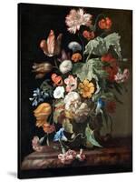 Still-Life with Flowers, c.1700-Rachel Ruysch-Stretched Canvas