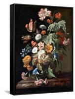 Still-Life with Flowers, c.1700-Rachel Ruysch-Framed Stretched Canvas