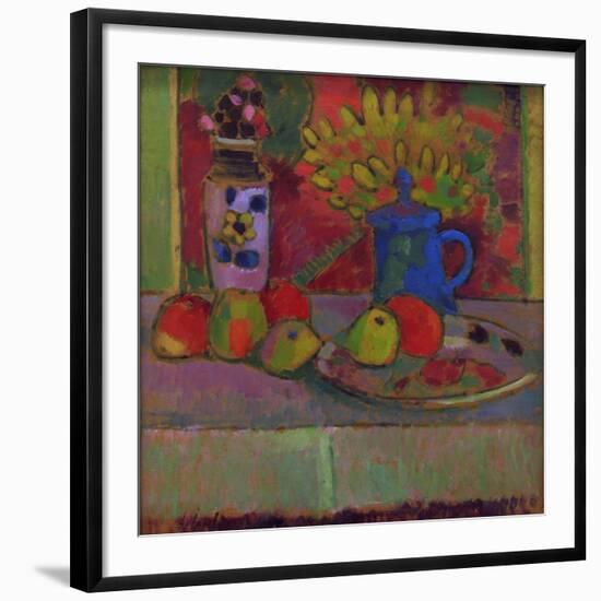 Still Life with Flowers, c.1910-Alexej Von Jawlensky-Framed Premium Giclee Print