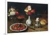 Still Life with Flowers, Fruits, Vases and Other Objects-Osias Beert-Framed Giclee Print