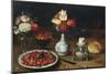 Still Life with Flowers, Fruits, Vases and Other Objects-Osias Beert-Mounted Giclee Print