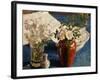 Still Life with Flowers in a Vase, 1911-14 (oil on canvas)-Harold Gilman-Framed Giclee Print