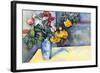 Still Life with Flowers In a Vase-Paul Cézanne-Framed Art Print