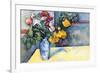 Still Life with Flowers In a Vase-Paul Cézanne-Framed Art Print