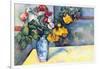 Still Life with Flowers In a Vase-Paul Cézanne-Framed Art Print