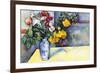 Still Life with Flowers In a Vase-Paul Cézanne-Framed Art Print