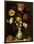 Still Life with Flowers in a Wan-Li Vase-Ambrosius Bosschaert-Framed Art Print