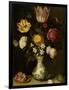 Still Life with Flowers in a Wan-Li Vase-Ambrosius Bosschaert-Framed Art Print