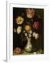 Still Life with Flowers in a Wan-Li Vase-Ambrosius Bosschaert-Framed Art Print