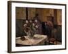 Still Life with Flowers, Interior of the Artist's Apartment, Rue Carcel, Paris-Paul Gauguin-Framed Giclee Print