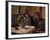 Still Life with Flowers, Interior of the Artist's Apartment, Rue Carcel, Paris-Paul Gauguin-Framed Giclee Print