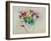 Still Life with Flowers (Oil on Canvas)-Patrick Henry Bruce-Framed Giclee Print