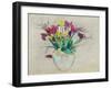 Still Life with Flowers (Oil on Canvas)-Patrick Henry Bruce-Framed Giclee Print